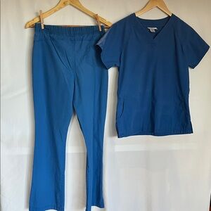 Blue Women's scrub set